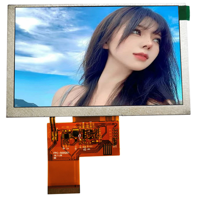 अच्छी कीमत Chimei Innolux 5.0 इंच औद्योगिक TFT LCD 40pin RGB इंटरफ़ेस 800x480 रिज़ॉल्यूशन: ऑनलाइन