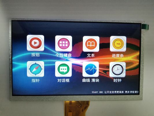 अच्छी कीमत वीडियो डोरपोन सिस्टम के लिए 24BIT RGB इंटरफ़ेस के साथ इनोलक्स 9.0 इंच TFT LCD ऑनलाइन